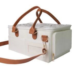 Sharol Milles™ Luxury Baby Organizer Bag  Front View - Image 1