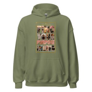 Find Your Purpose in Life Unisex Hoodie – Inspirational Graphic Sweatshirt - Image 4