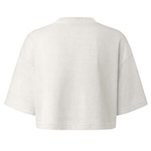 Sharol Milles Women’s Cropped Tee | Heavyweight Cotton - Image 7