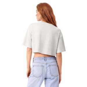 Sharol Milles Women’s Cropped Tee | Heavyweight Cotton - Image 6