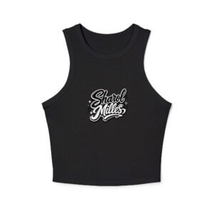 Sharol Milles Women’s Micro Rib Racer Tank Top - Image 15