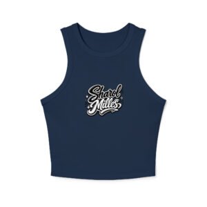 Sharol Milles Women’s Micro Rib Racer Tank Top - Image 3